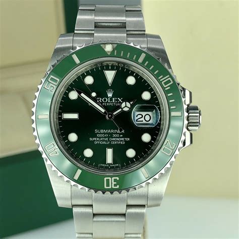 rolex submariner hulk 2017|rolex hulk 2020 prices.